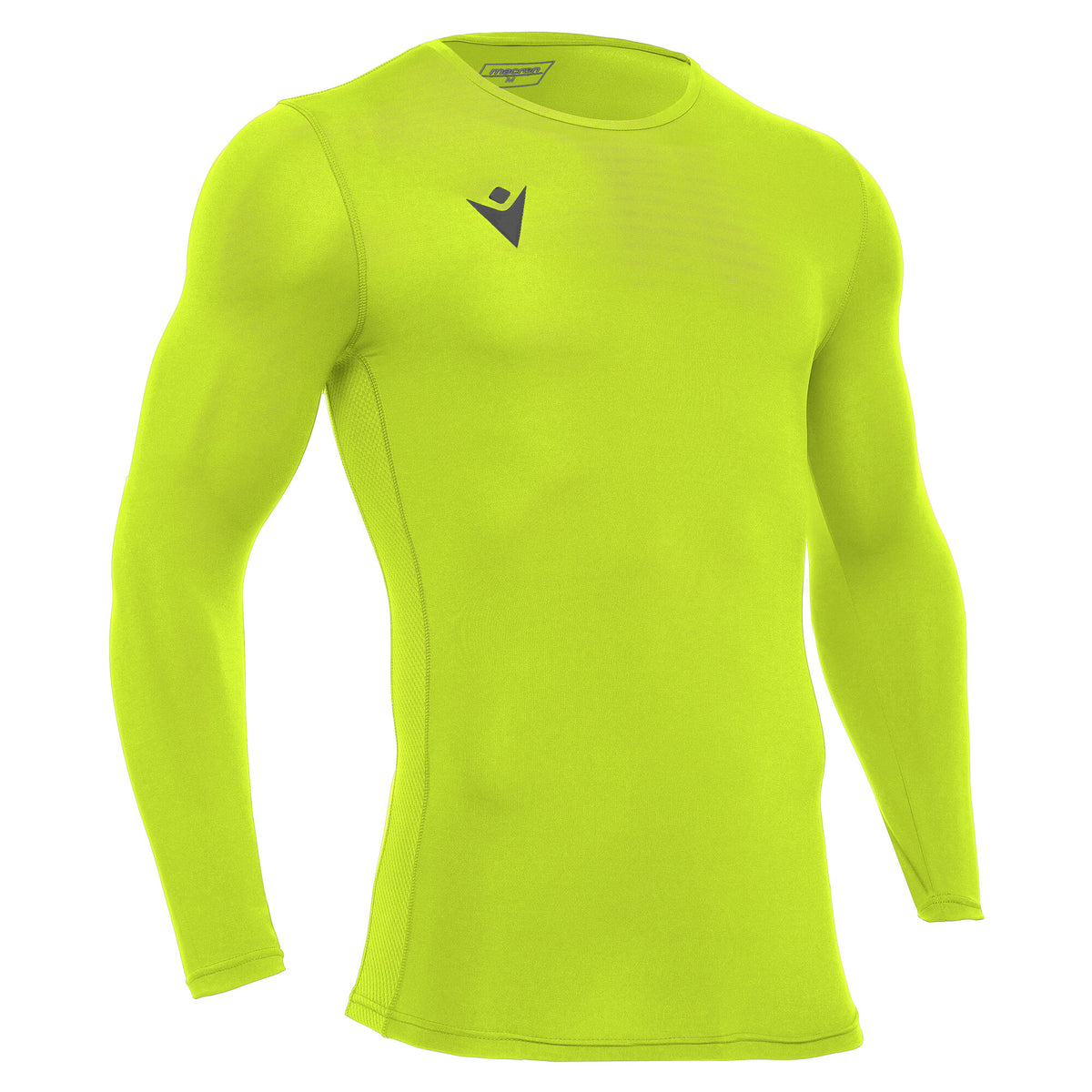 Macron Holly Long Sleeve Base Layer Top - Neon Yellow