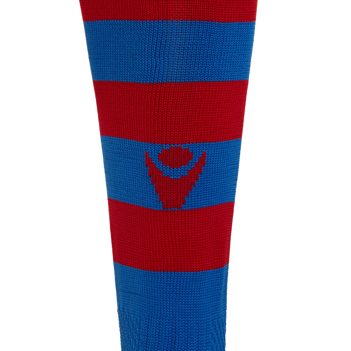 Macron Hoops Socks Pack of 5 - Royal Blue/Red