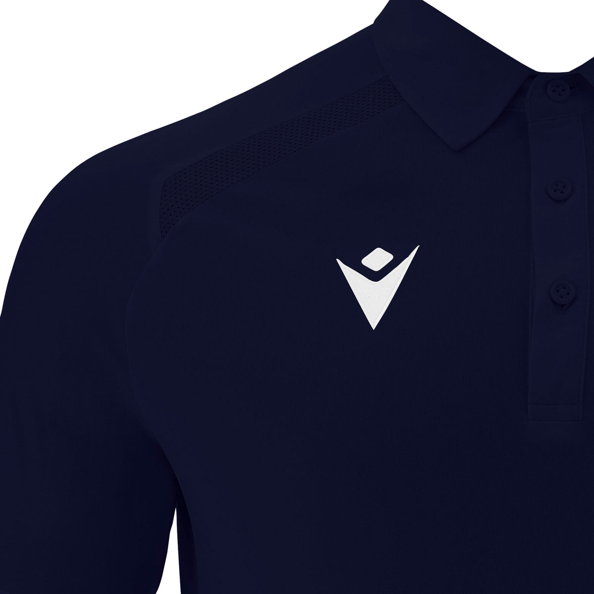 Macron Hutton Cricket Shirt - Navy