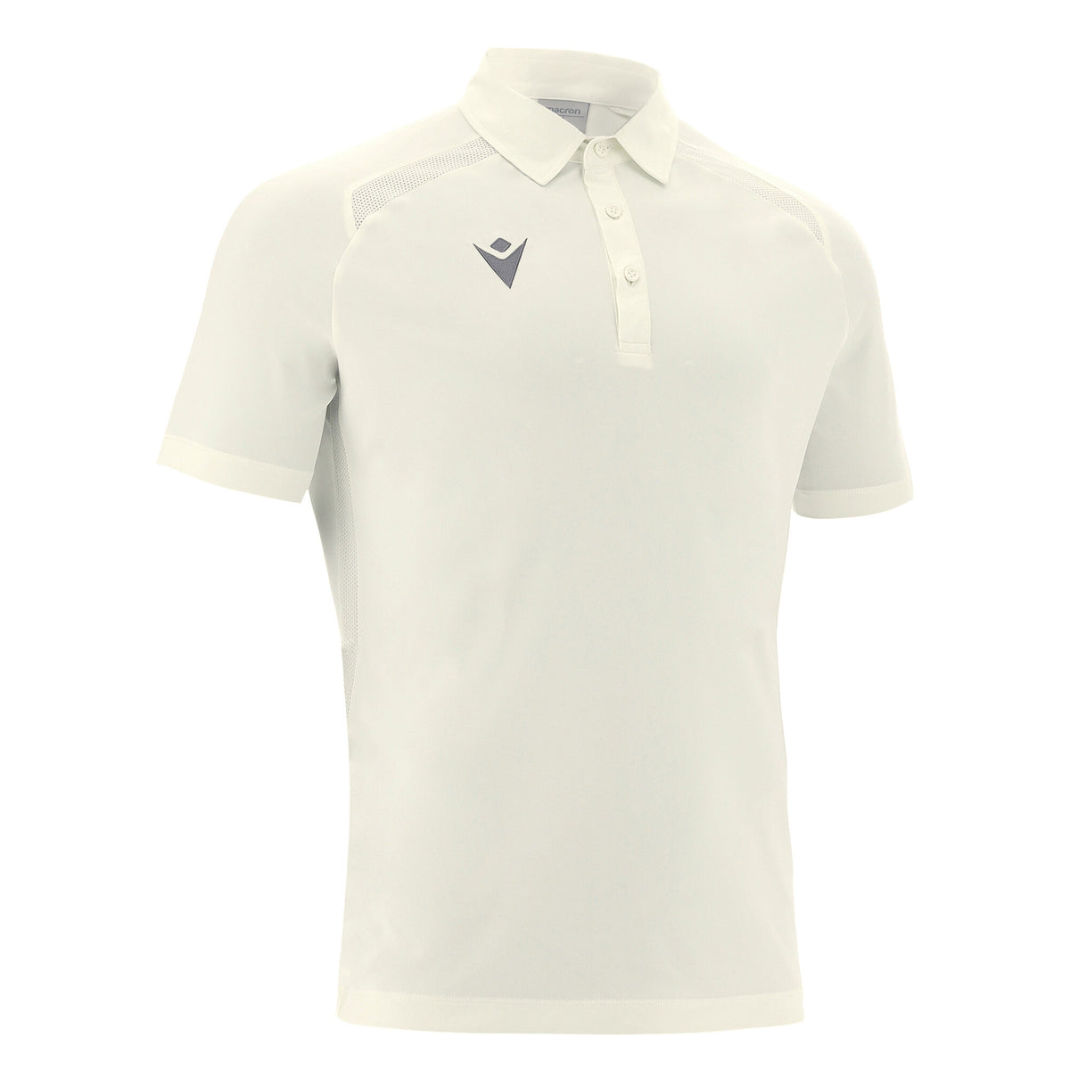 Macron Hutton Cricket Shirt - Off White