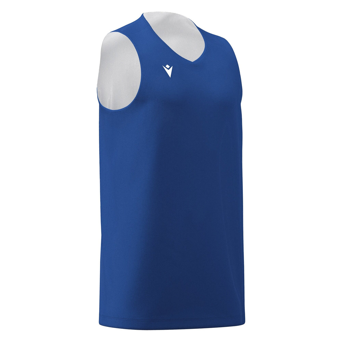 Macron Idaho Reversible Basketball Shirt - Royal Blue/White