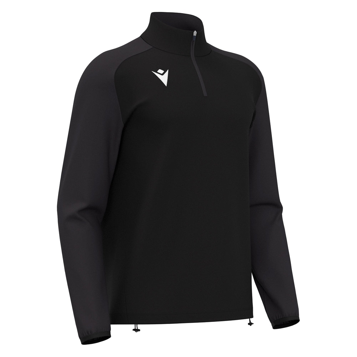 Macron Isen 1/4 Zip Training Top - Black - main