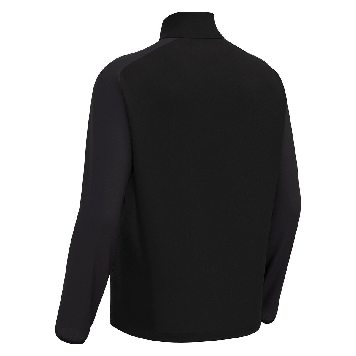 Macron Isen 1/4 Zip Training Top - Black - view-02