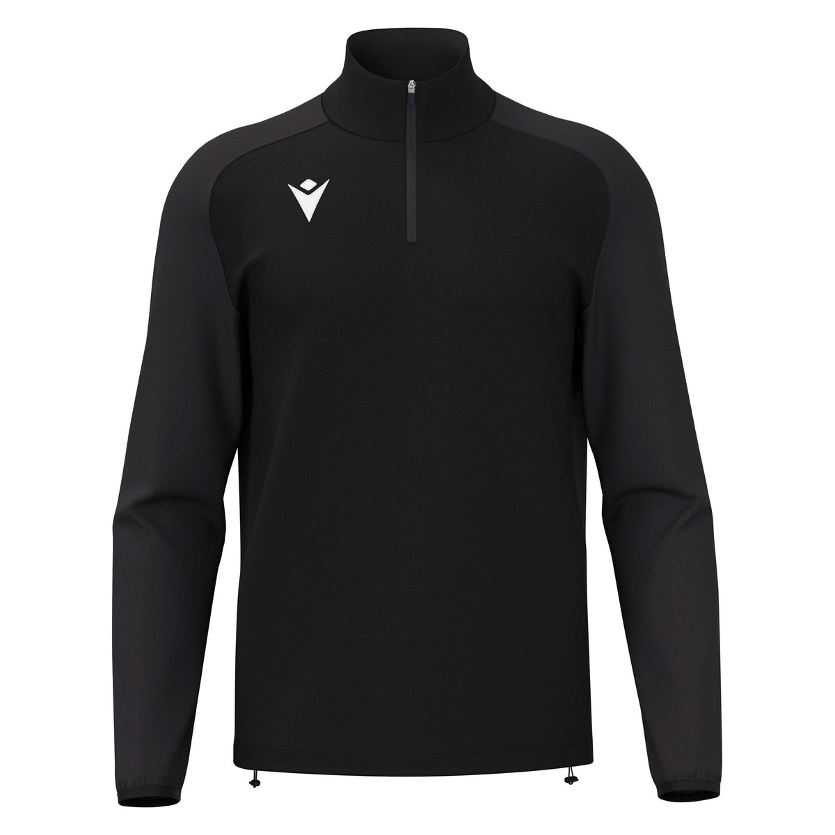 Macron Isen 1/4 Zip Training Top - Black - view-10