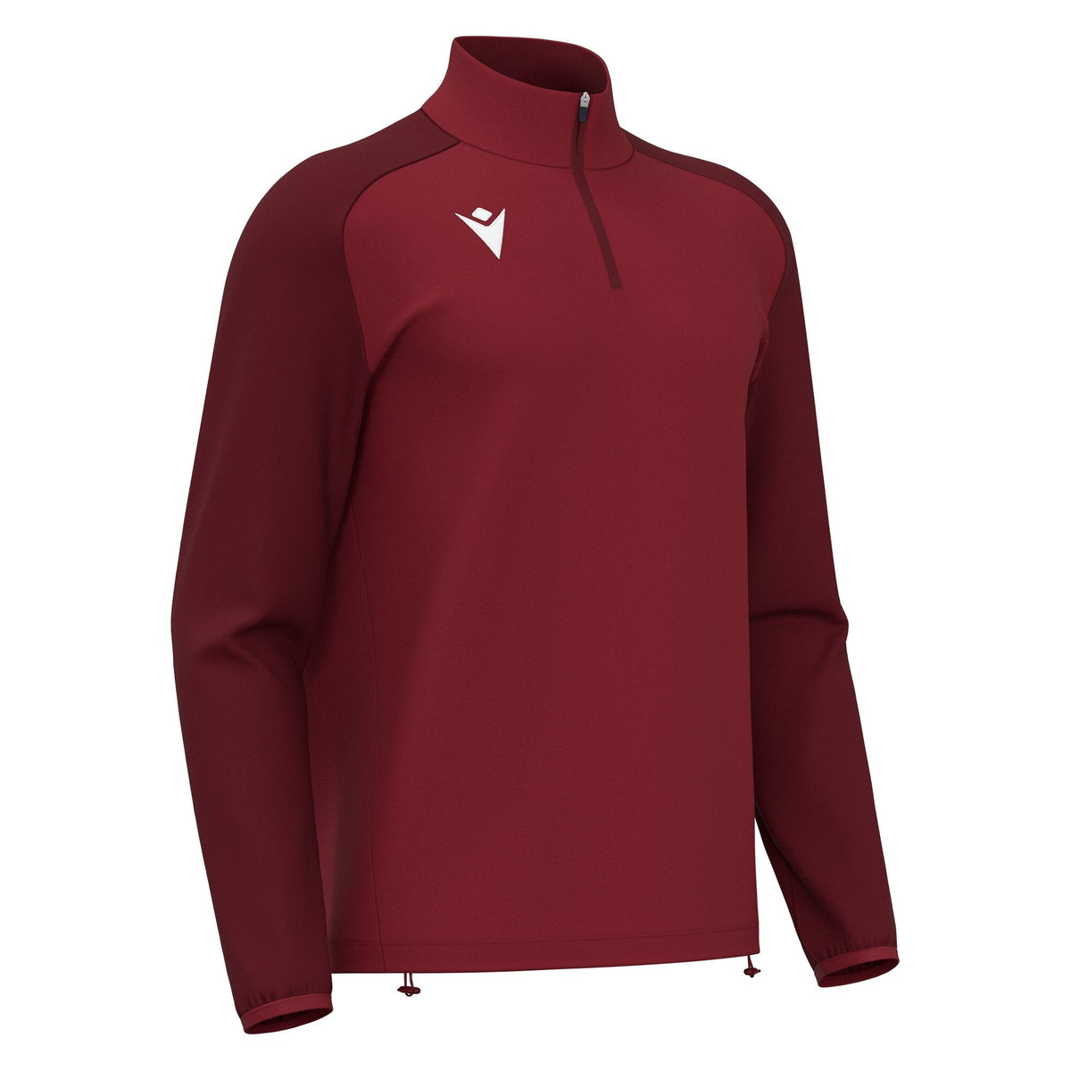 Macron Isen 1/4 Zip Training Top - Cardinal - main