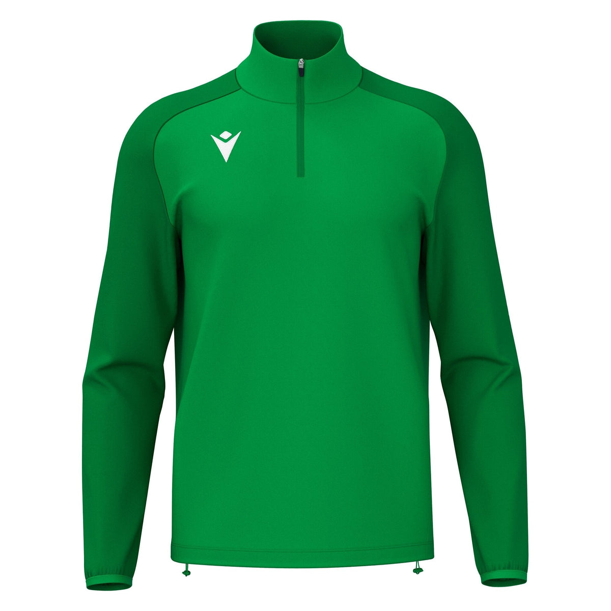 Macron Isen 1/4 Zip Training Top - Green - view-10