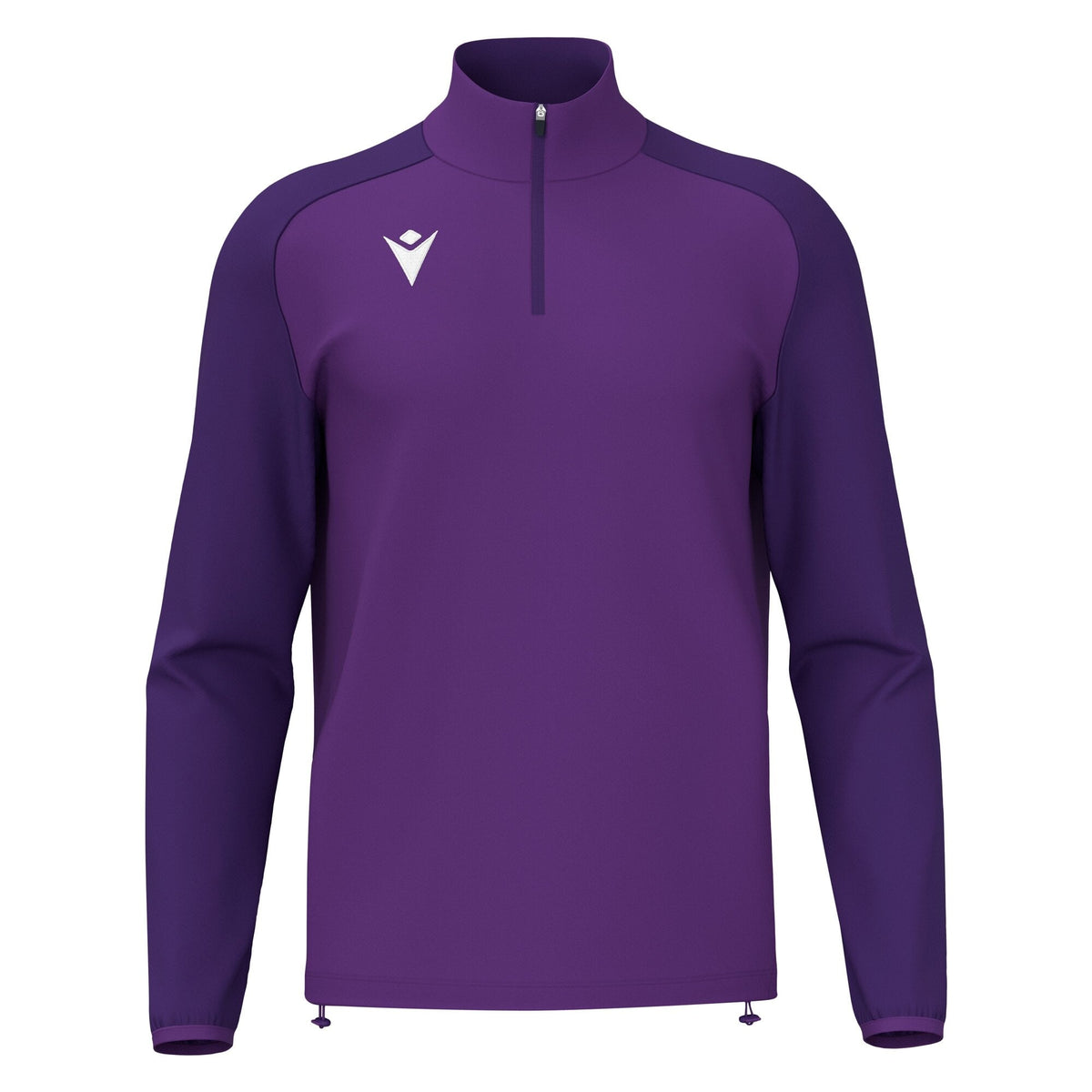 Macron Isen 1/4 Zip Training Top - Purple - view-10