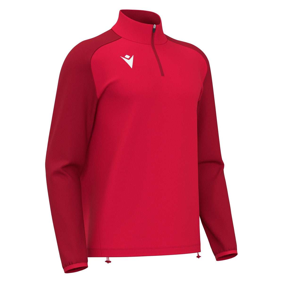 Macron Isen 1/4 Zip Training Top - Red - main