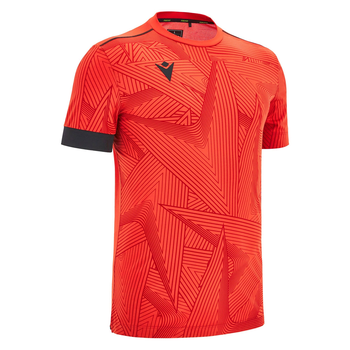Macron Juan III Shirt - Cardinal/Black