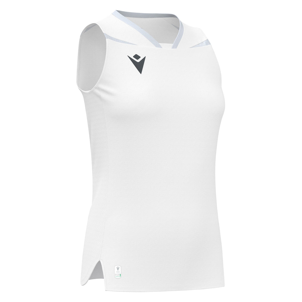 Macron Lily Eco Sleeveless Shirt - White/Silver