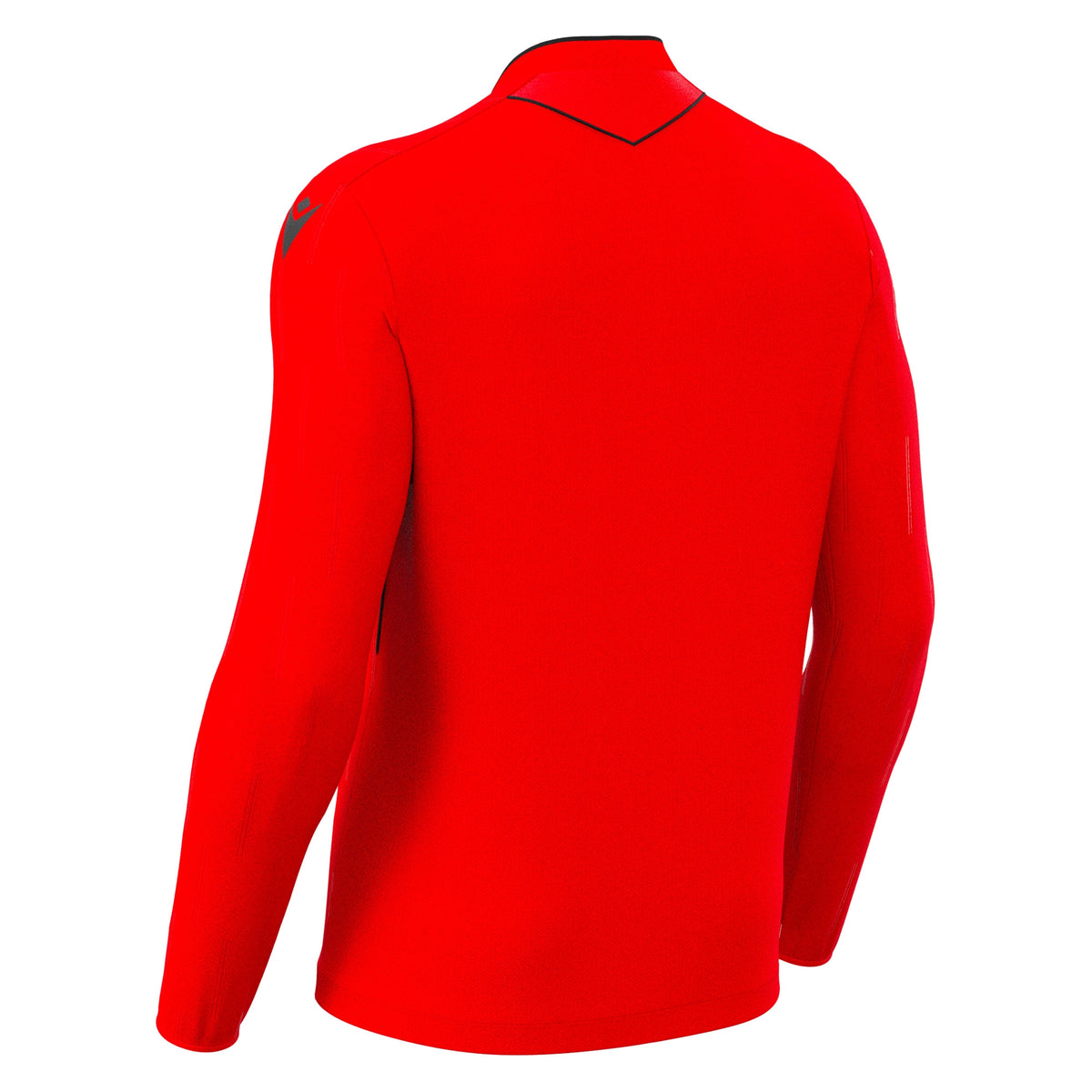 Macron Mendez Eco Referee Long Sleeve Shirt - Bright Red/Black