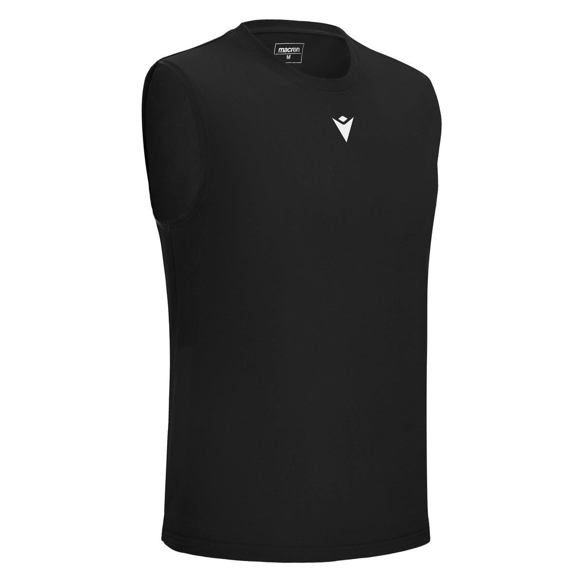 Macron MP151 Hero Sleeveless T-Shirt Pack of 5 - Black