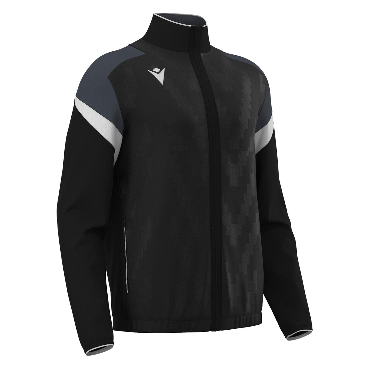 Macron Odin Full Zip Sweatshirt - Black/White - main