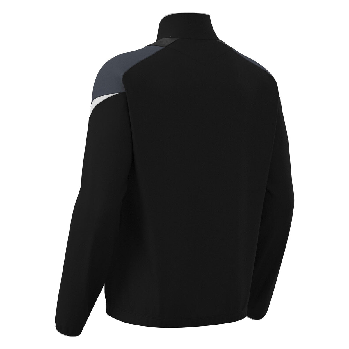Macron Odin Full Zip Sweatshirt - Black/White - view-02