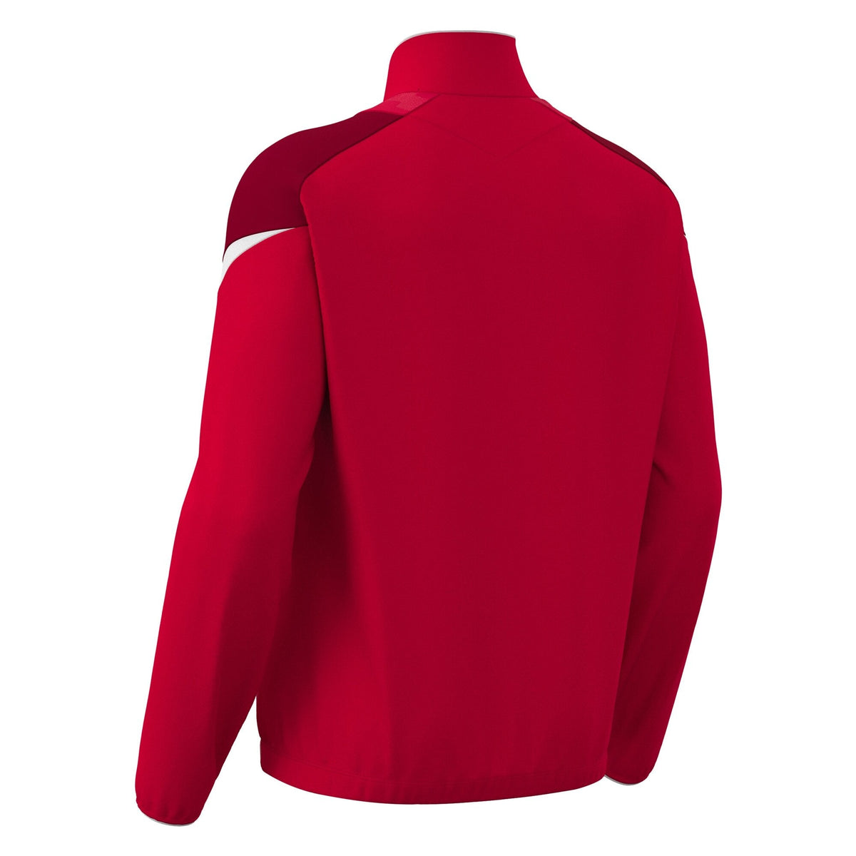 Macron Odin Full Zip Sweatshirt - Red/White - view-02