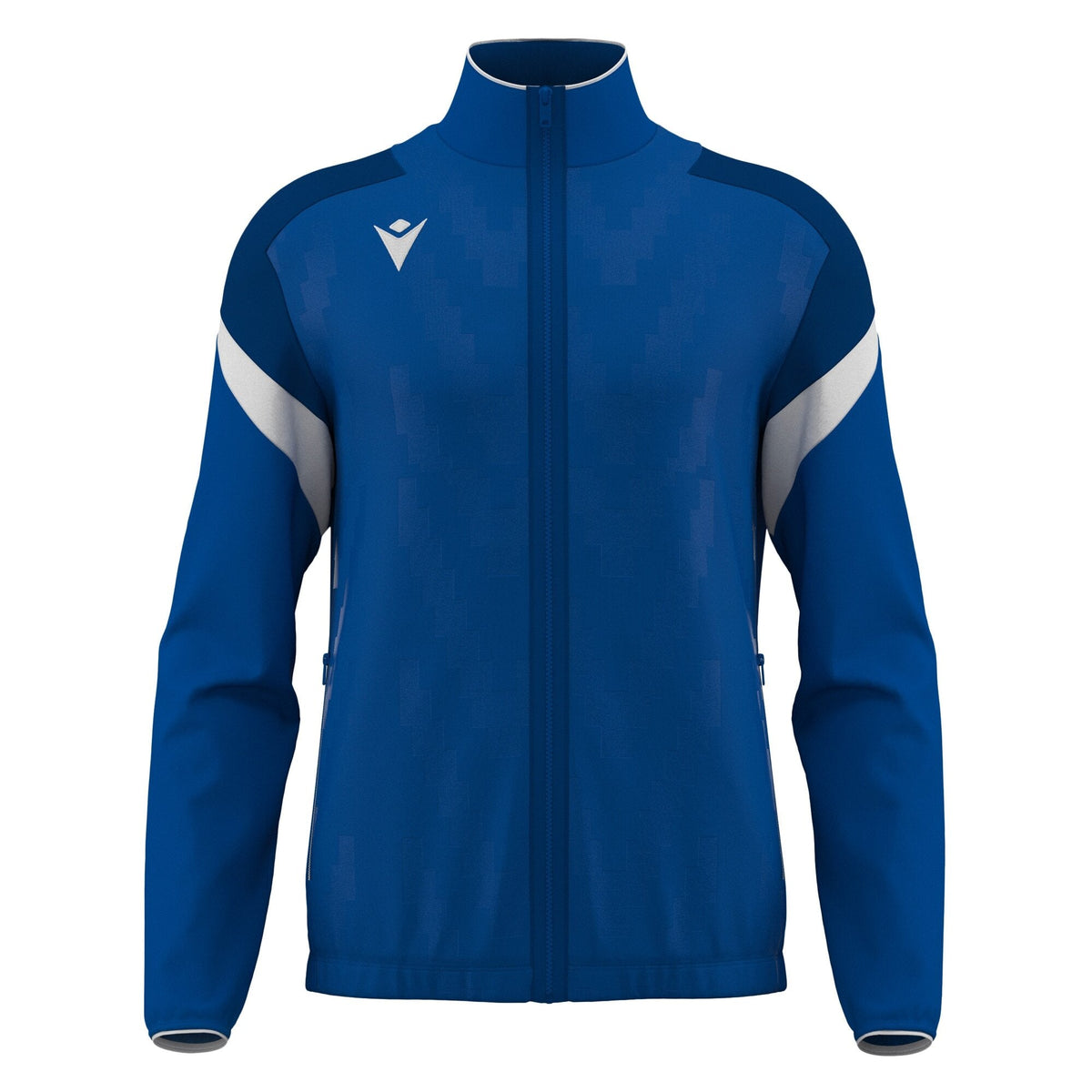 Macron Odin Full Zip Sweatshirt - Royal Blue/White - view-10