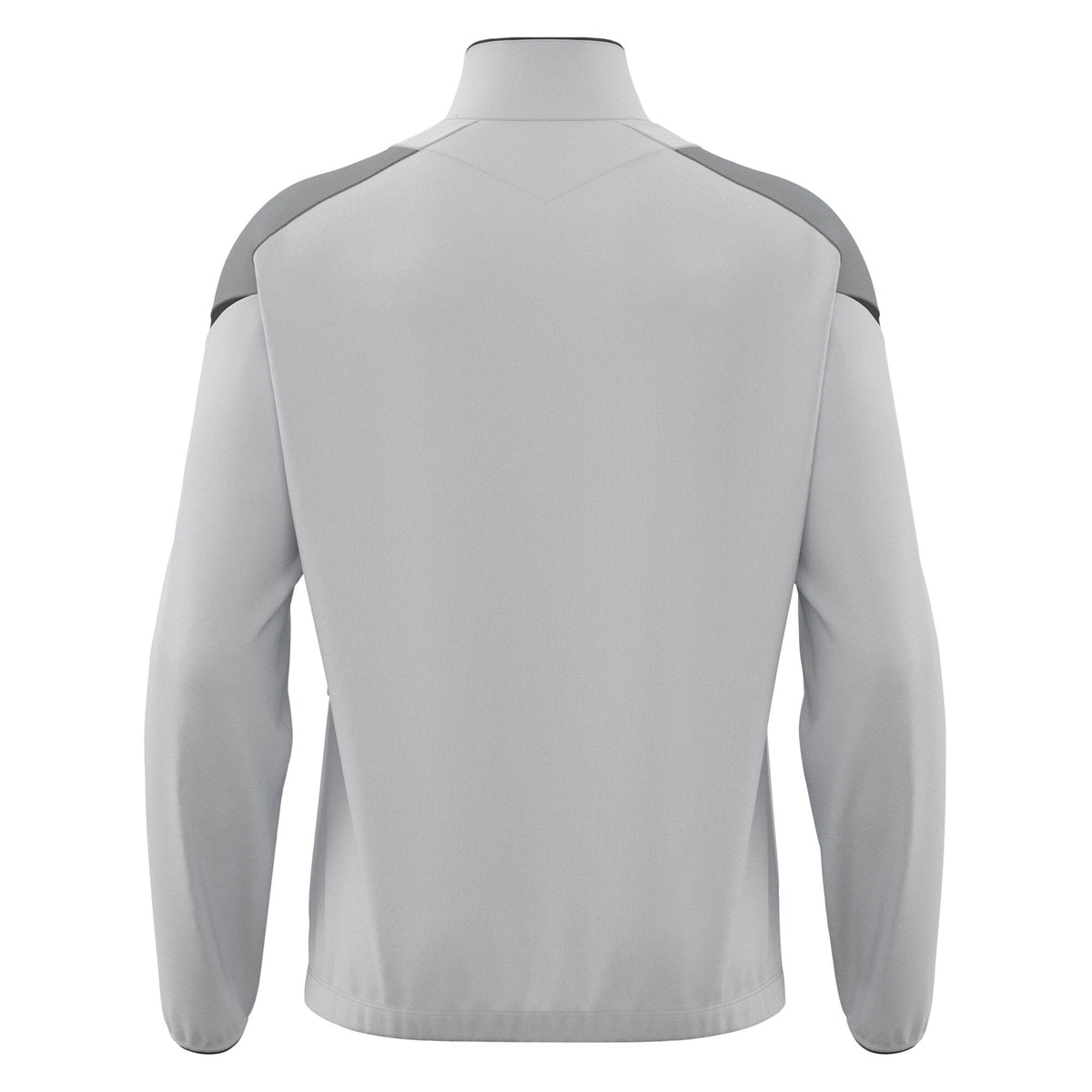 Macron Odin Full Zip Sweatshirt - Stone Grey/Anthracite - view-02