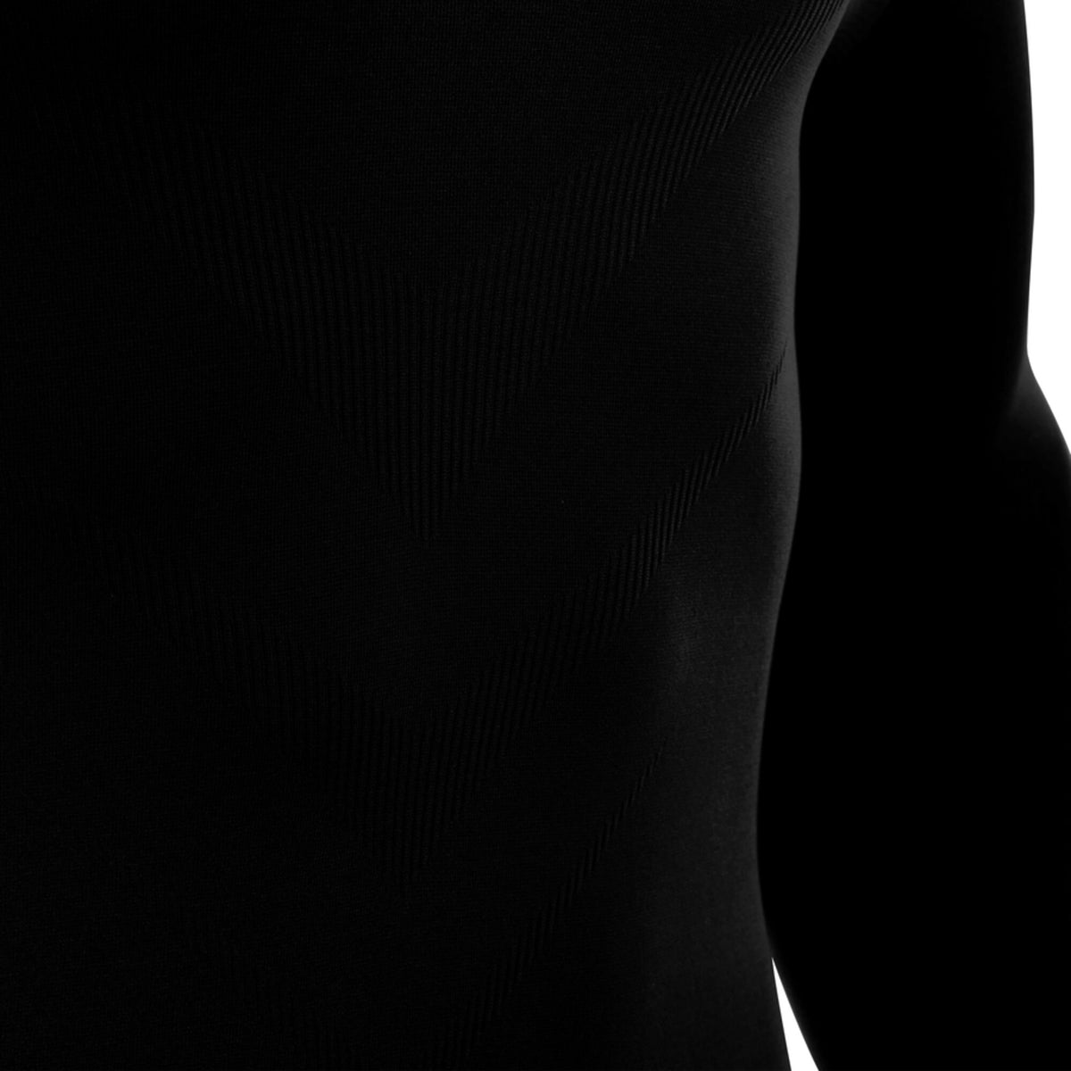 Macron Performance Long Sleeve Base Layer Top - Black