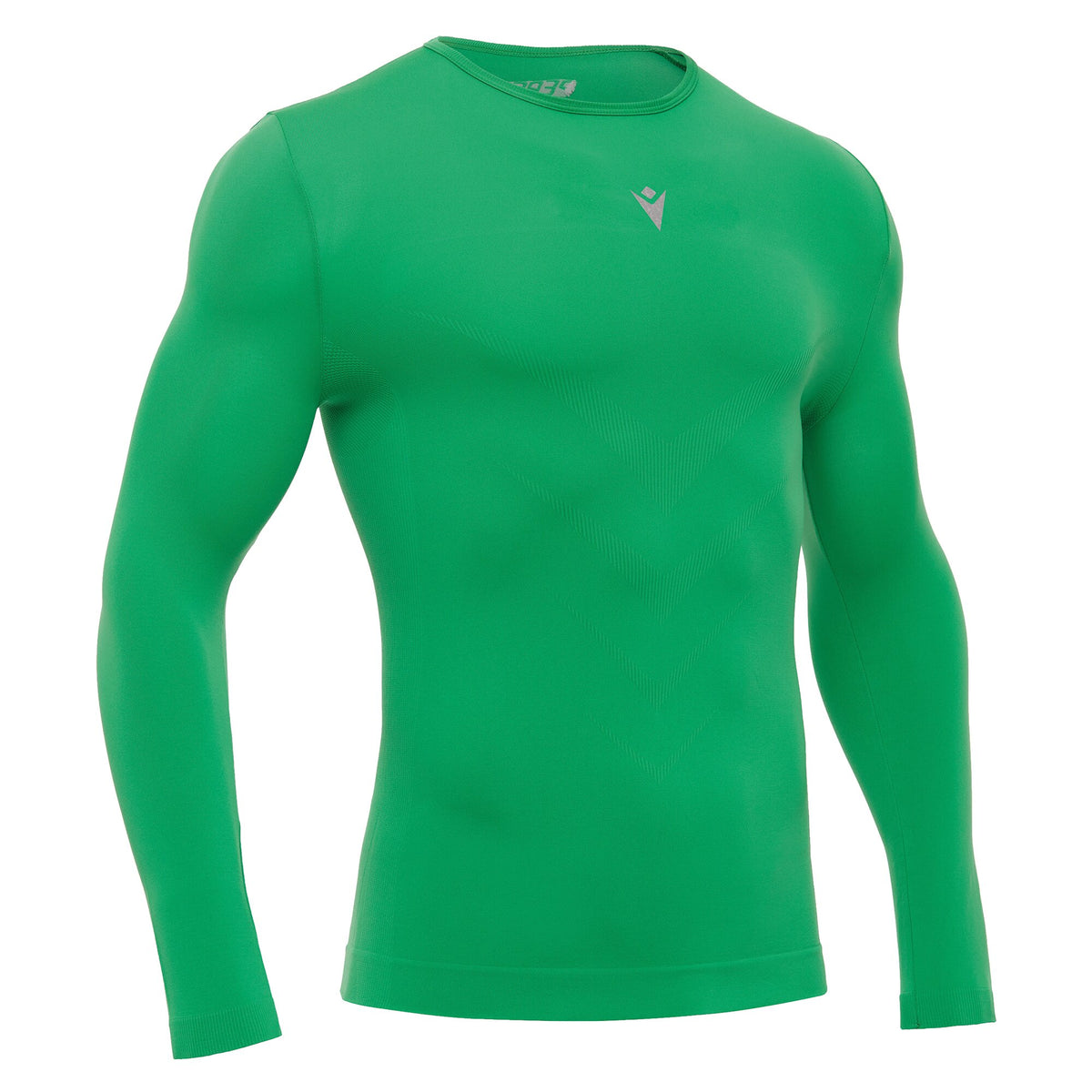 Macron Performance Long Sleeve Base Layer Top - Green