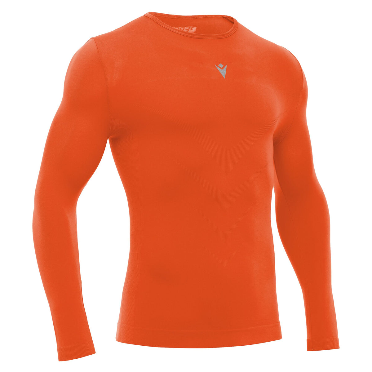 Macron Performance Long Sleeve Base Layer Top - Orange