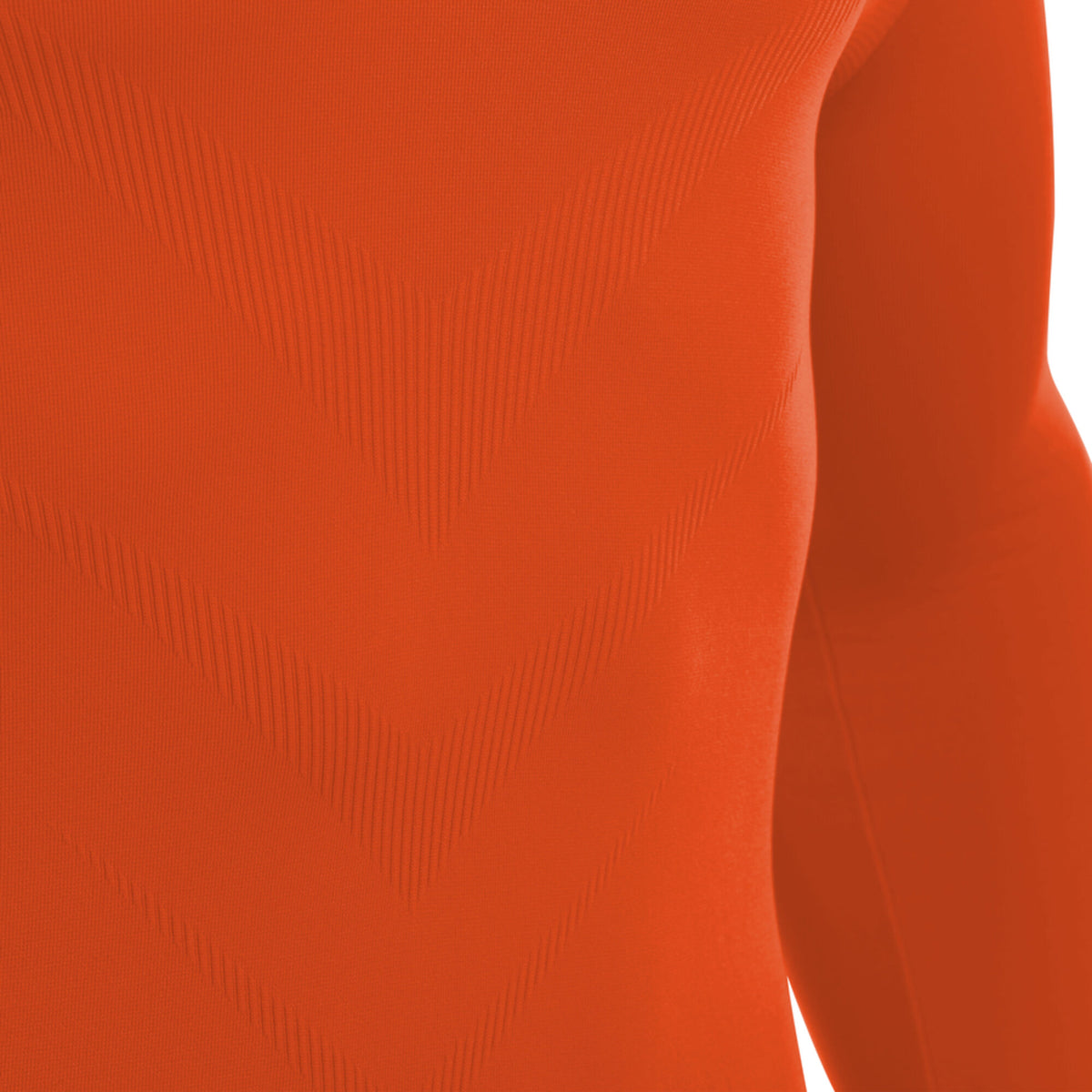 Macron Performance Long Sleeve Base Layer Top - Orange