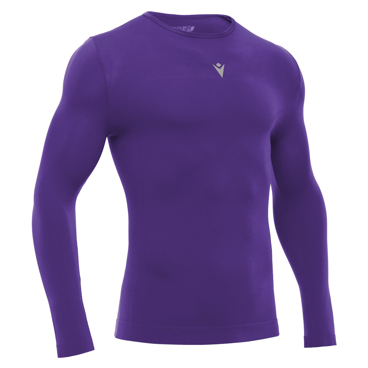Macron Performance Long Sleeve Base Layer Top - Purple