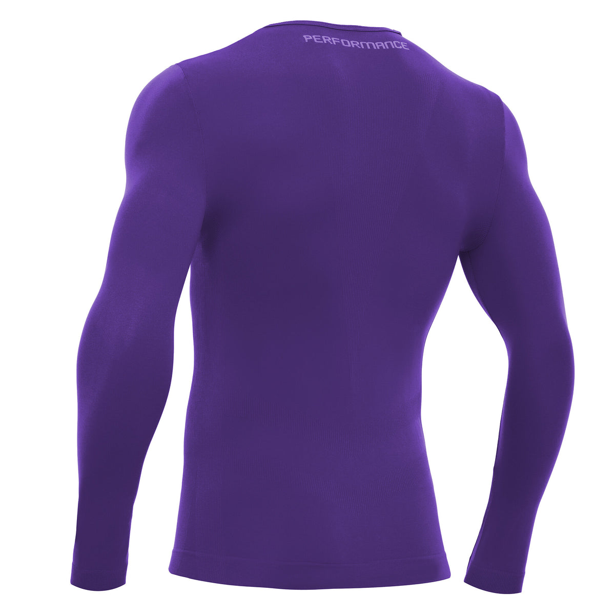 Macron Performance Long Sleeve Base Layer Top - Purple