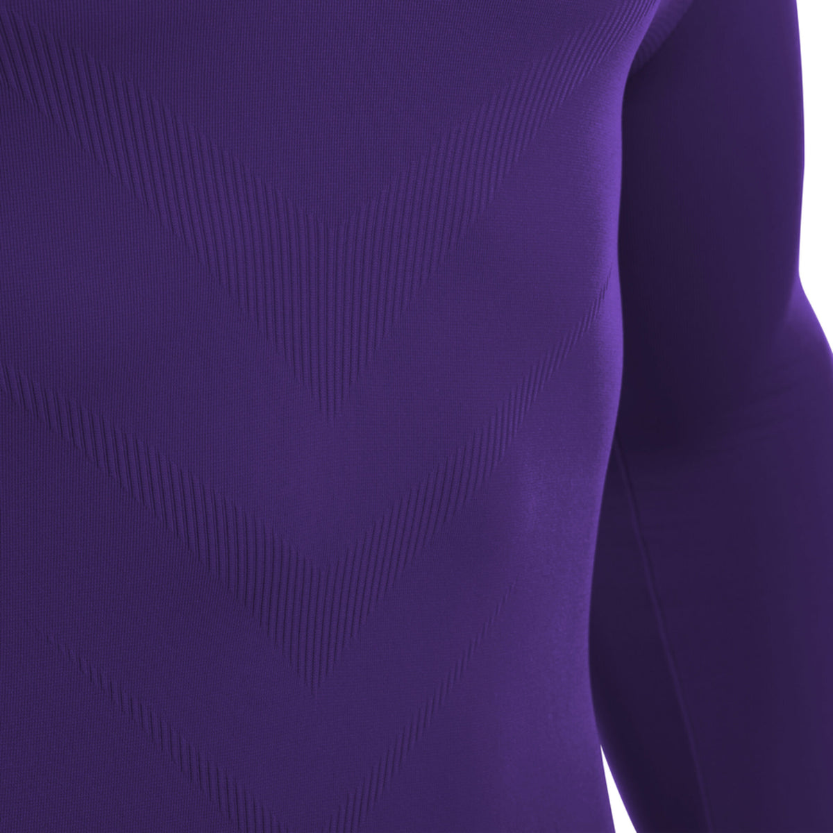 Macron Performance Long Sleeve Base Layer Top - Purple
