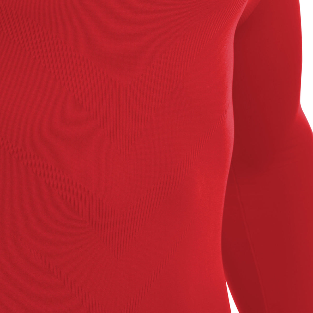 Macron Performance Long Sleeve Base Layer Top - Red
