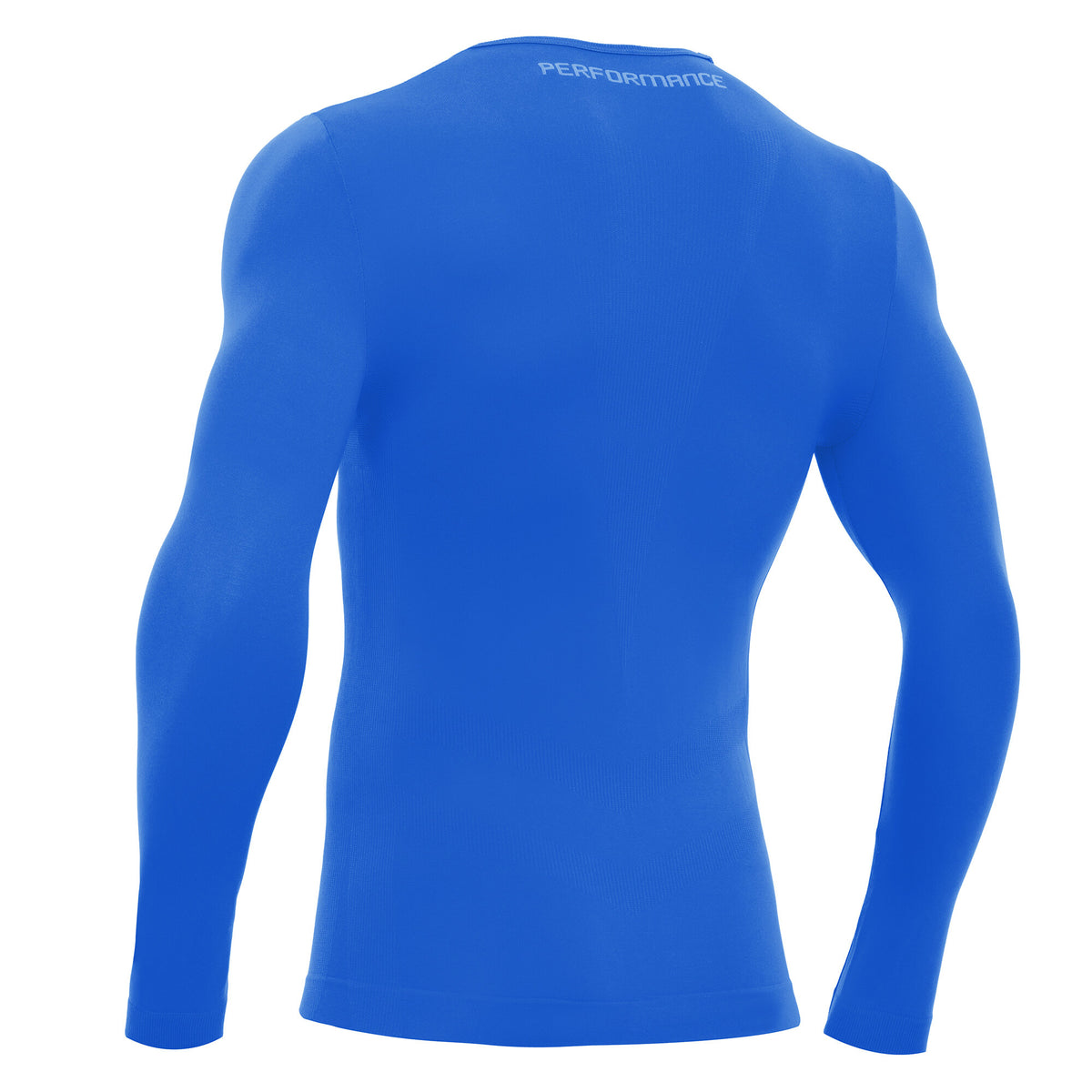 Macron Performance Long Sleeve Base Layer Top - Royal Blue