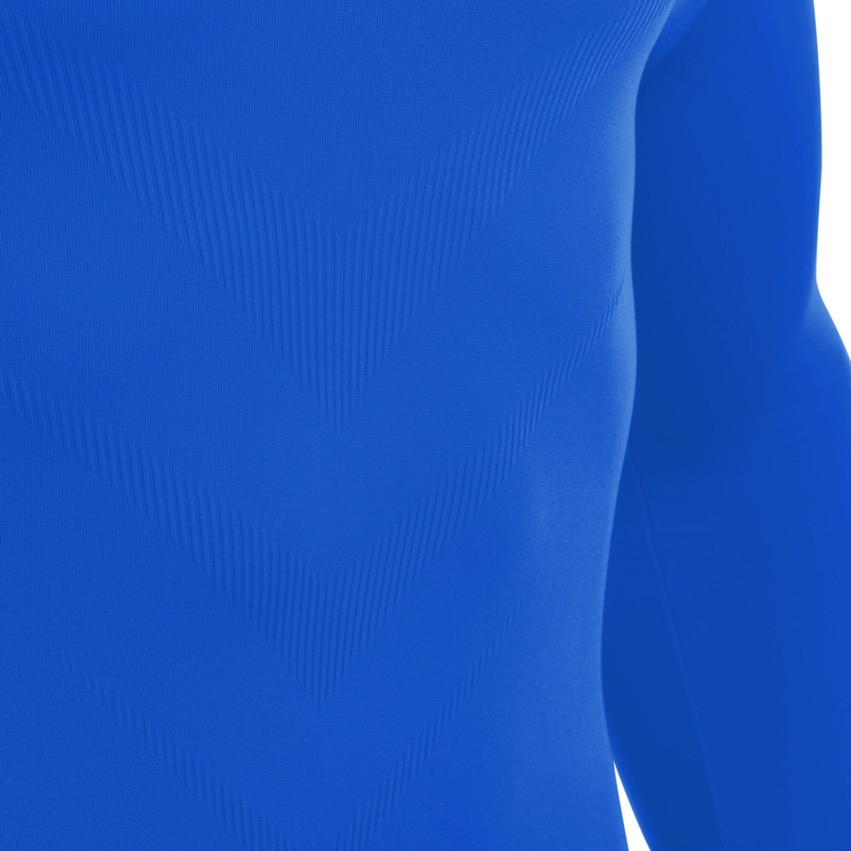 Macron Performance Long Sleeve Base Layer Top - Royal Blue