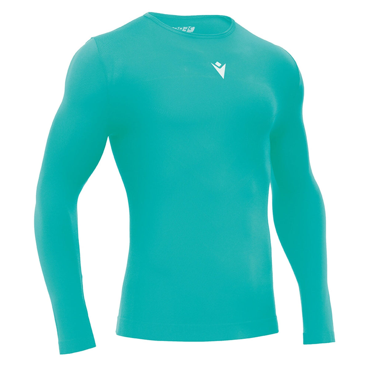Macron Performance Long Sleeve Base Layer Top - Turquoise