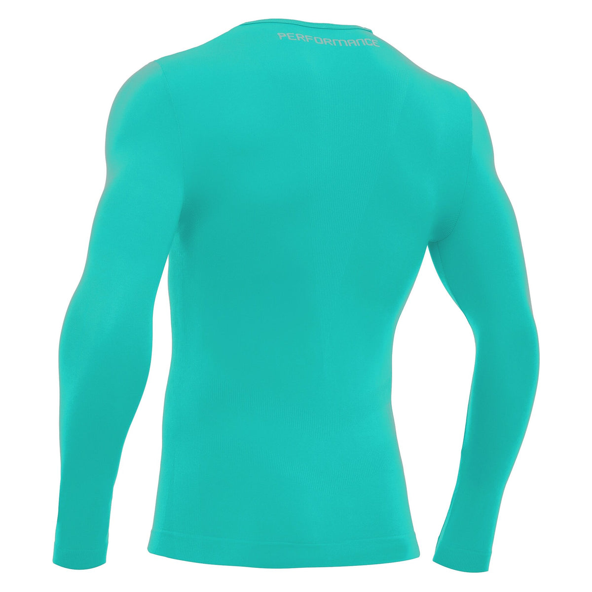 Macron Performance Long Sleeve Base Layer Top - Turquoise