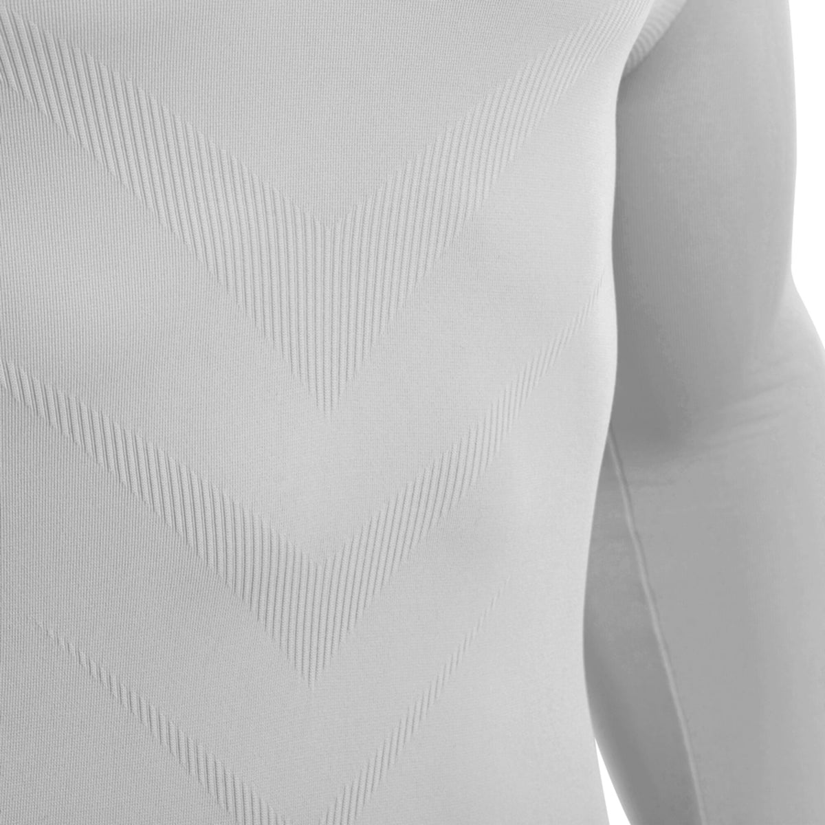 Macron Performance Long Sleeve Base Layer Top - White