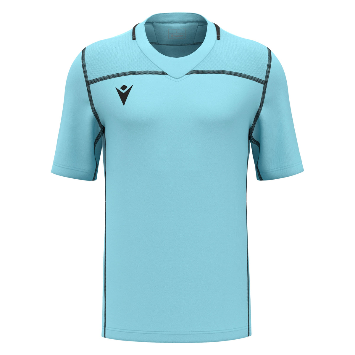 Macron Peridot Rugby Shirt - Columbia/Black