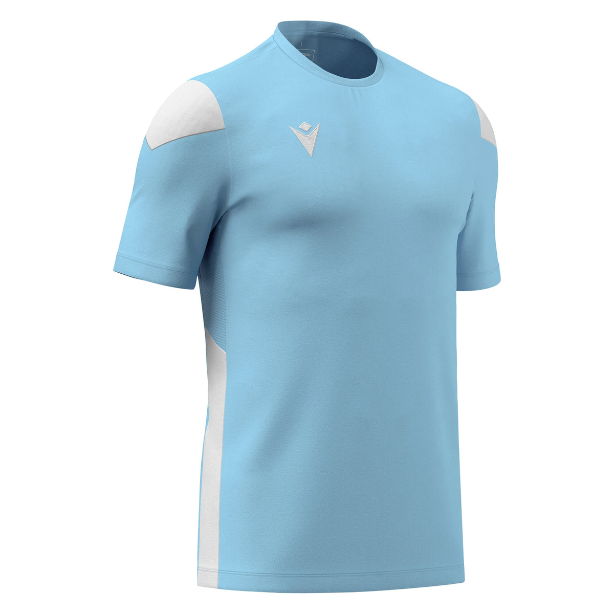 Macron Polis Shirt - Columbia/White