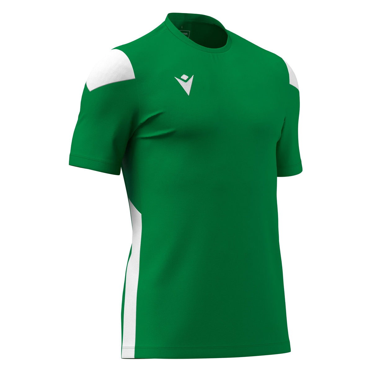 Macron Polis Shirt - Green/White