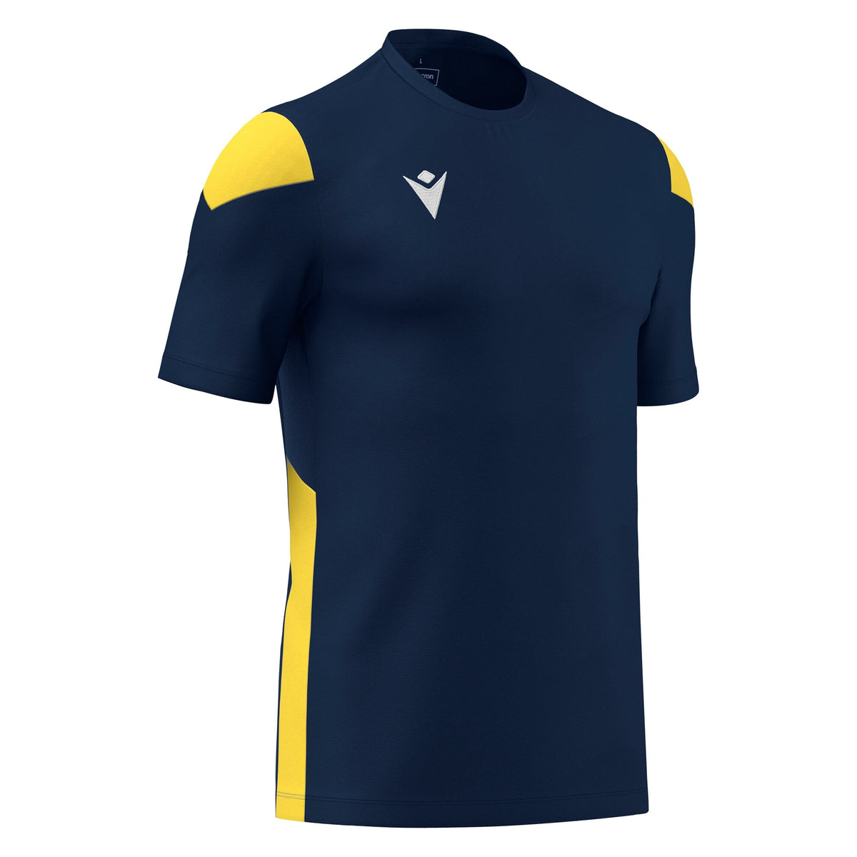 Macron Polis Shirt - Navy/Yellow