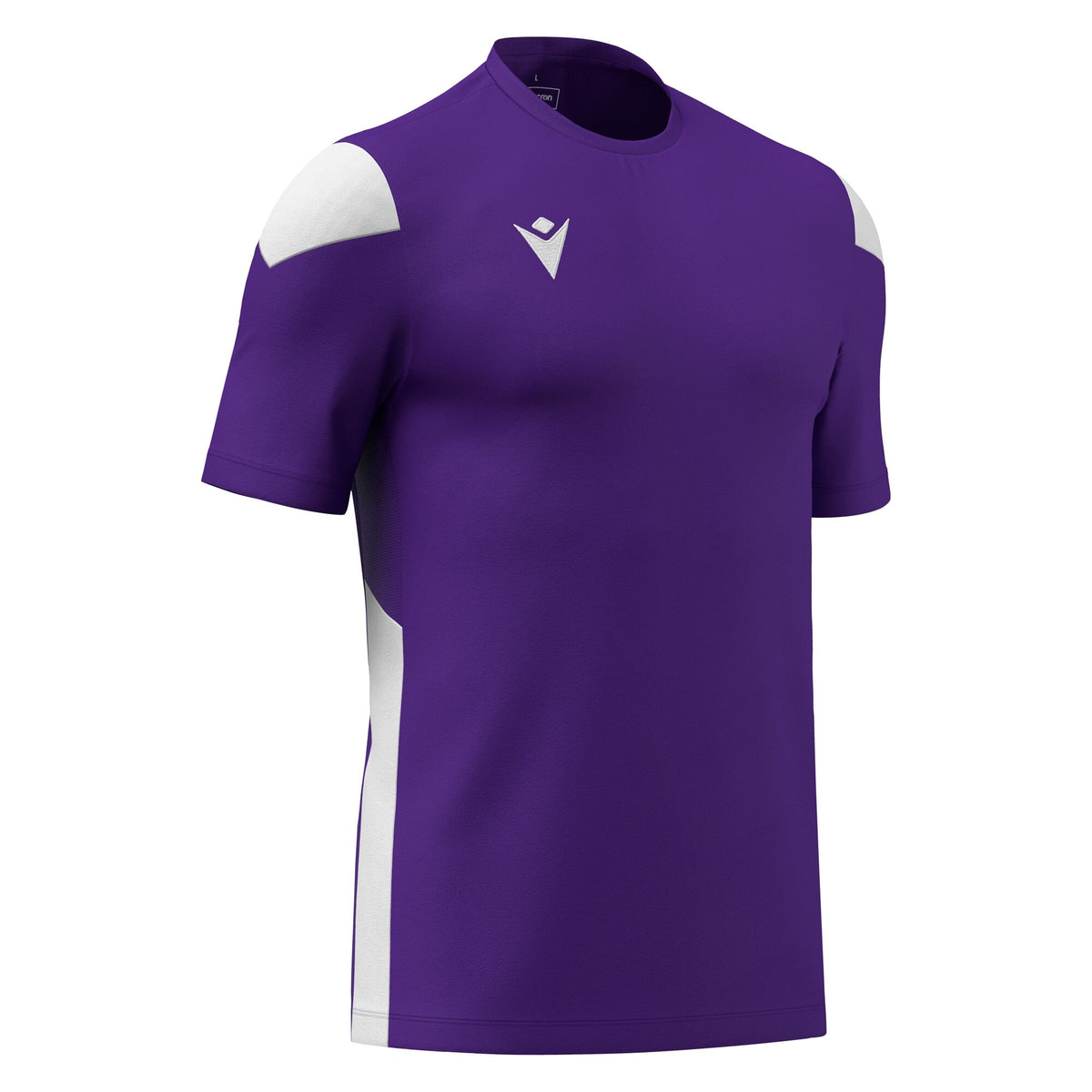 Macron Polis Shirt - Purple/White
