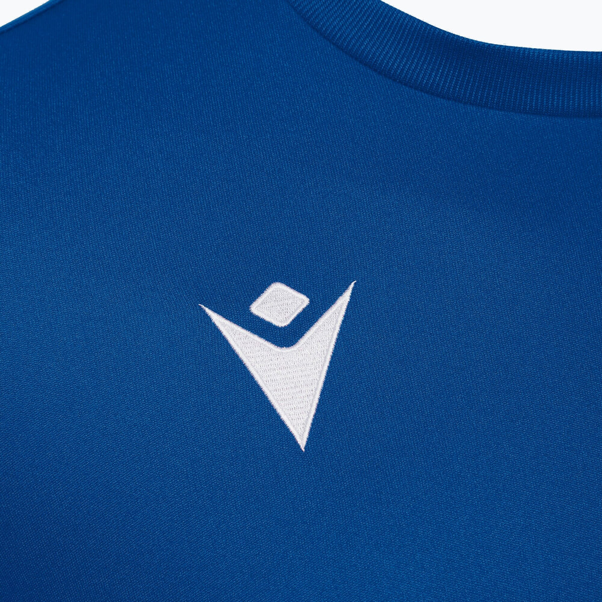 Macron Polis Shirt - Royal Blue/White