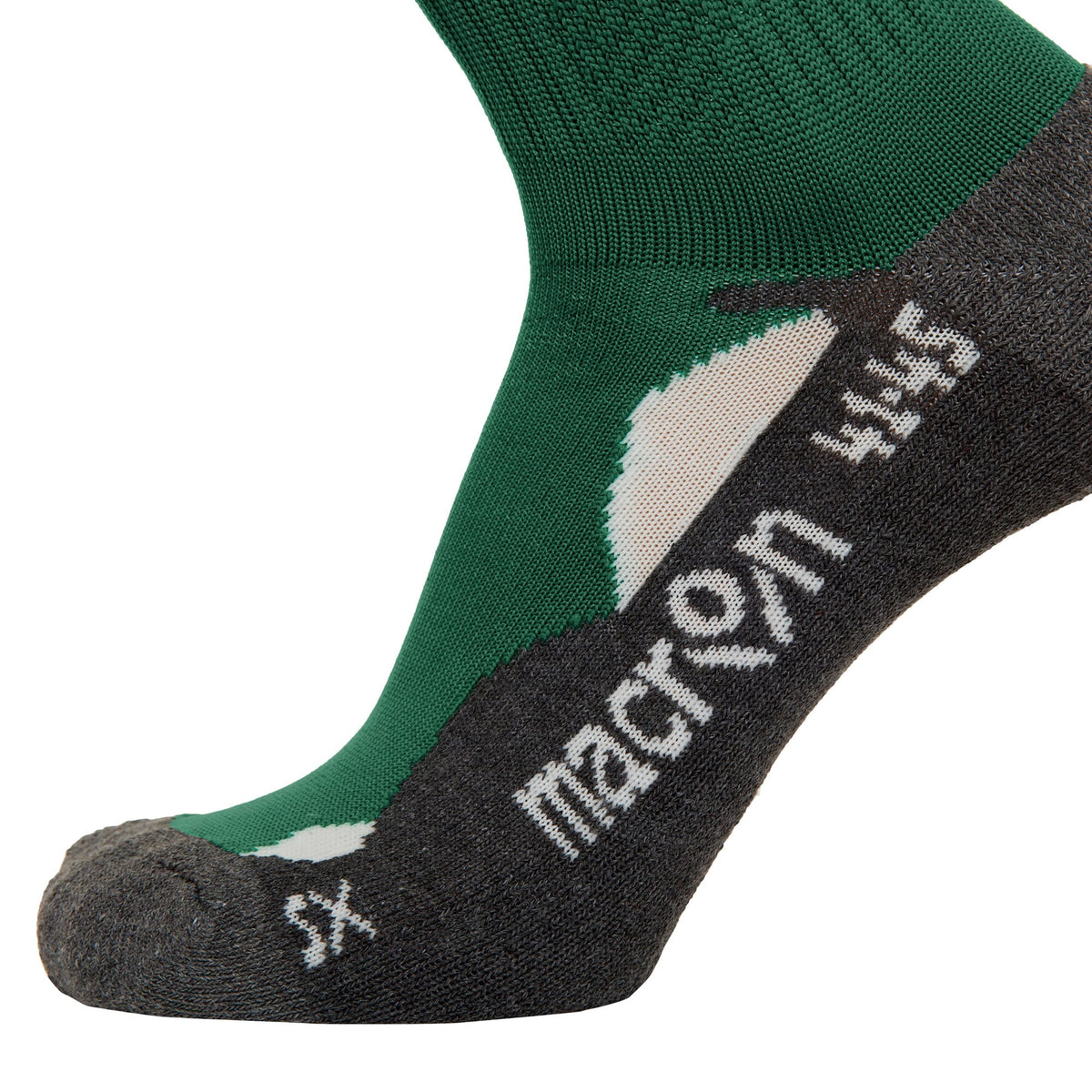Macron Rayon Socks Pack of 5 - Bottle Green