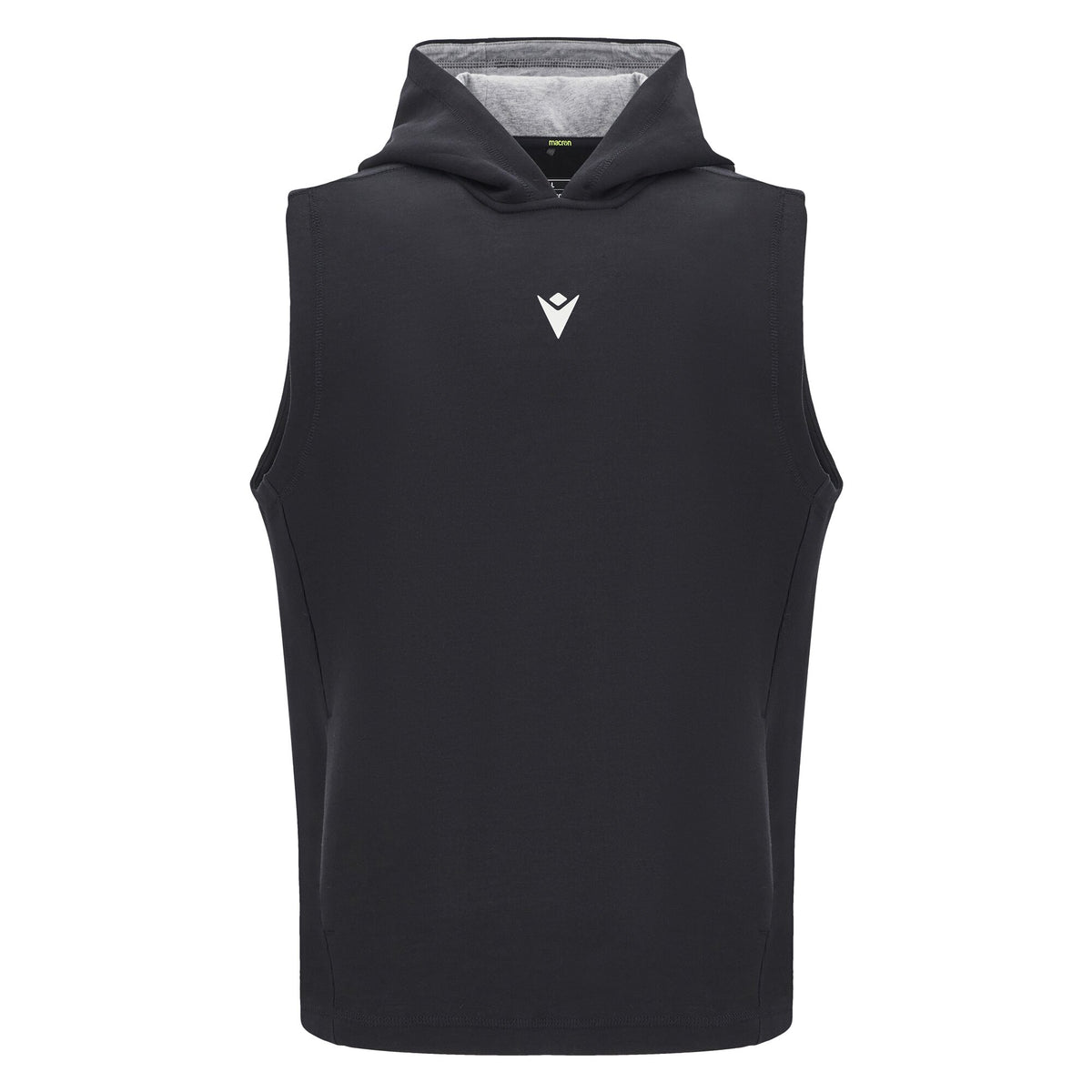 Macron Remi Sleeveless Hoody - Black