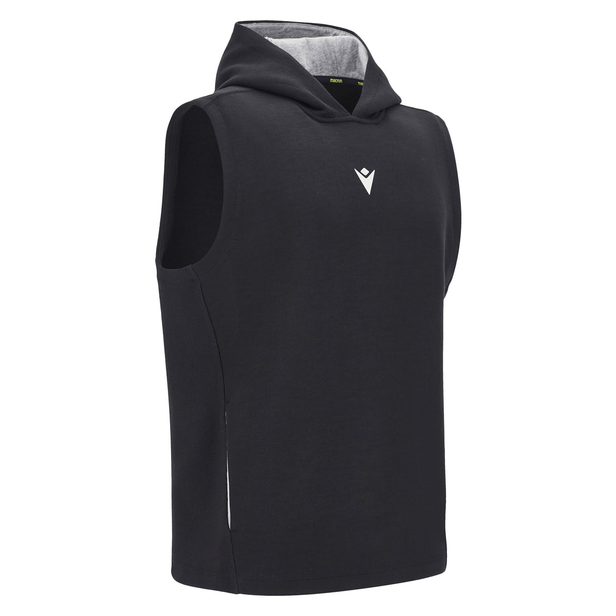 Macron Remi Sleeveless Hoody - Black