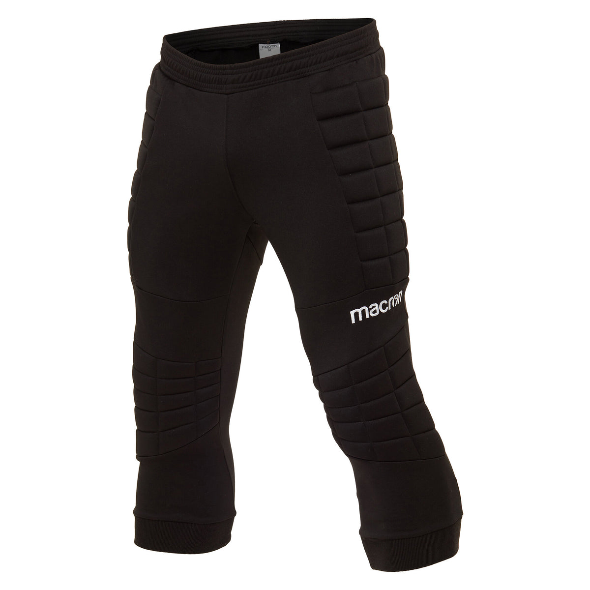 Macron Saiph Padded Goalkeeper 3/4 Pants - Black