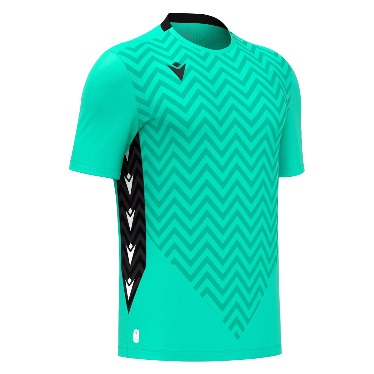 Macron Scorpio Eco Goalkeeper Shirt - Turquoise/Black