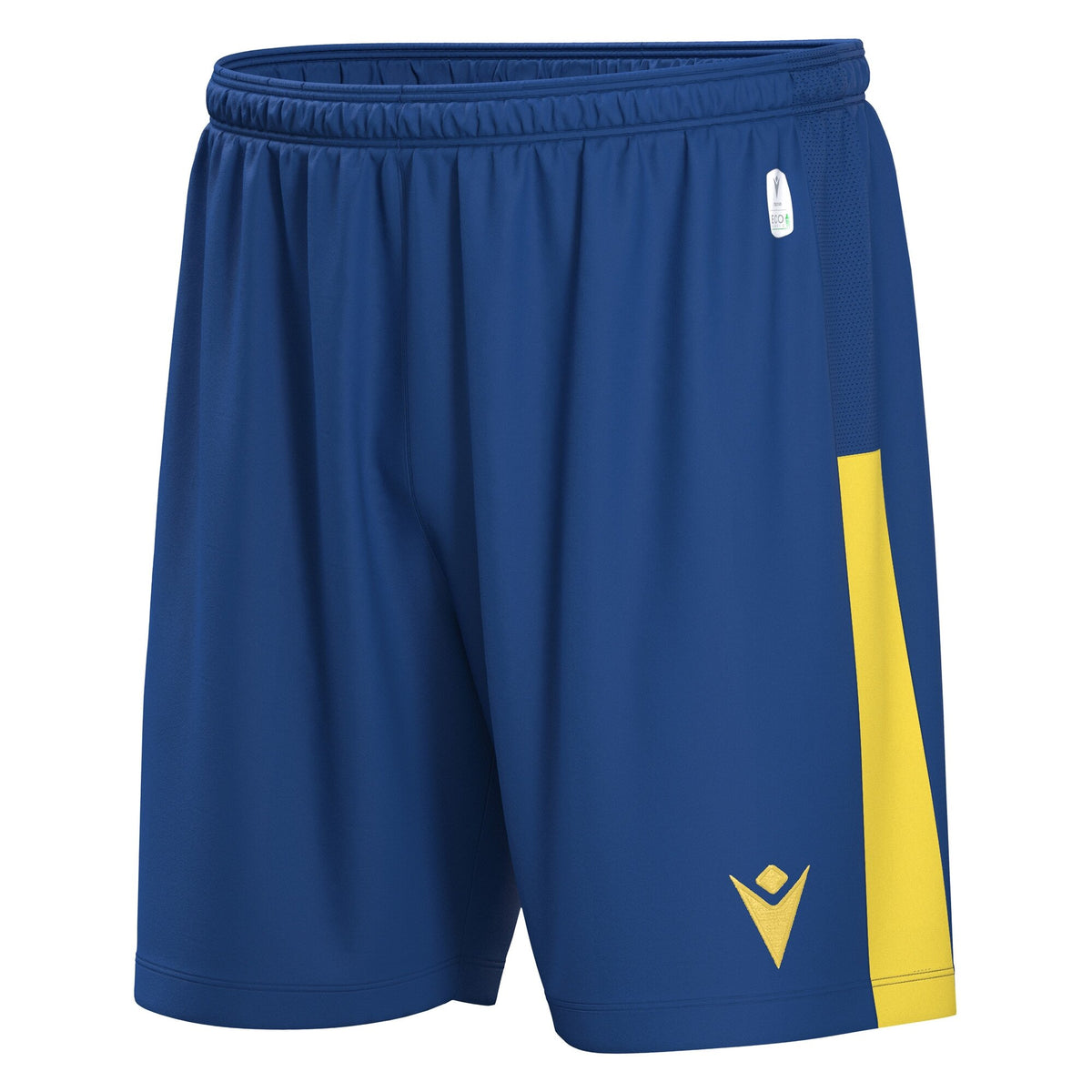 Macron Skara Eco Shorts - Royal Blue/Yellow