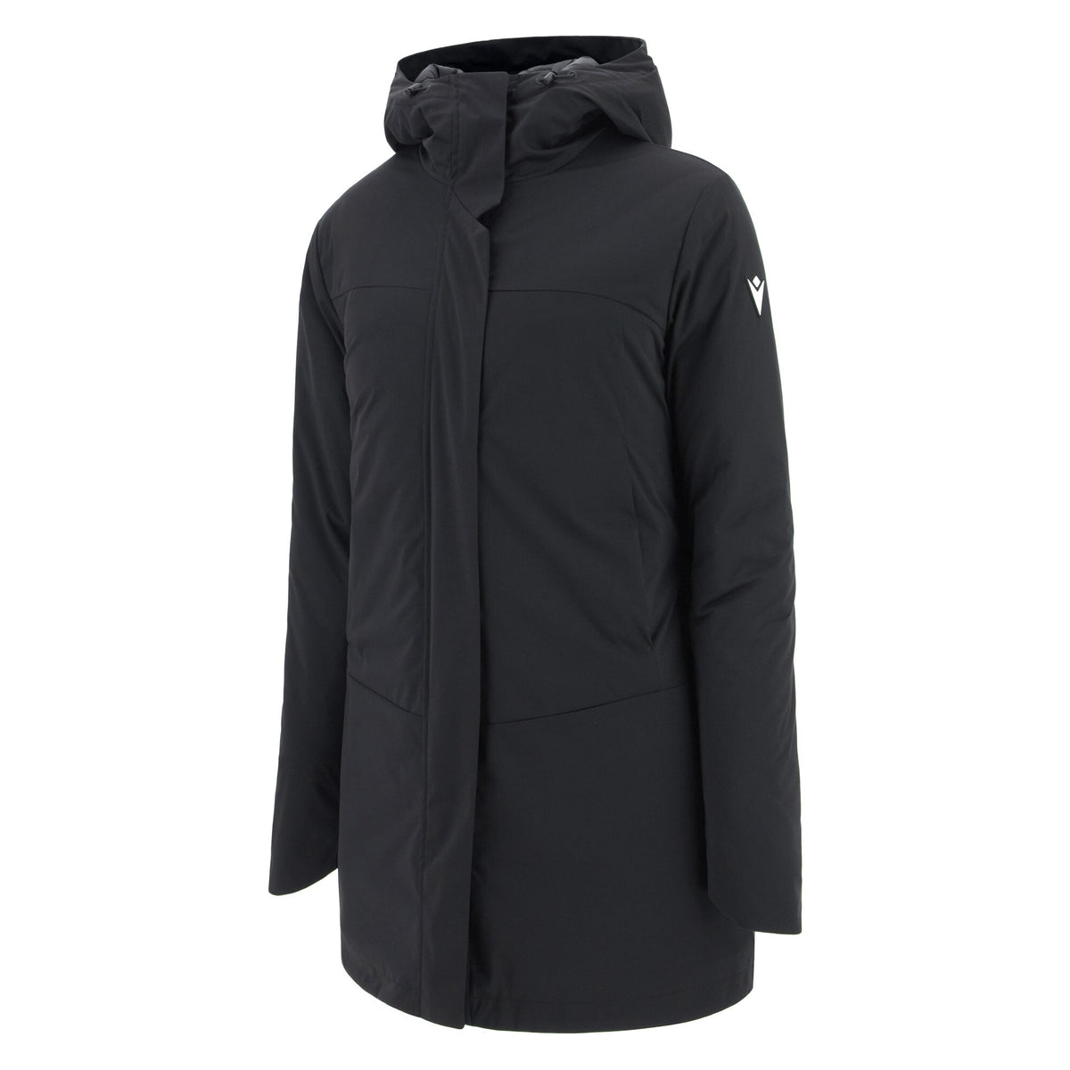 Macron Soria II Padded Hooded Jacket - Black