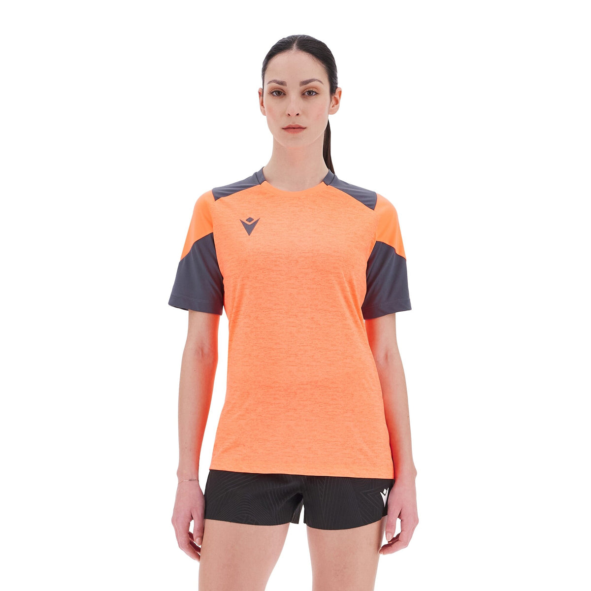 Macron Sphinx Shirt - Neon Coral/Anthracite