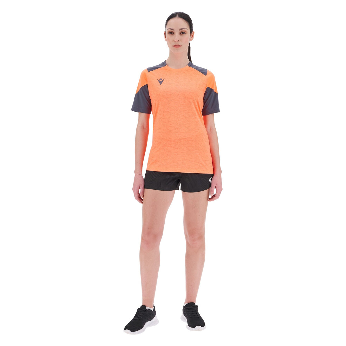 Macron Sphinx Shirt - Neon Coral/Anthracite