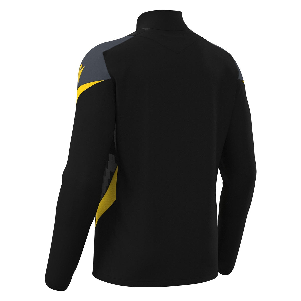 Macron Starfall 1/4 Zip Jersey - Black/Yellow - view-02